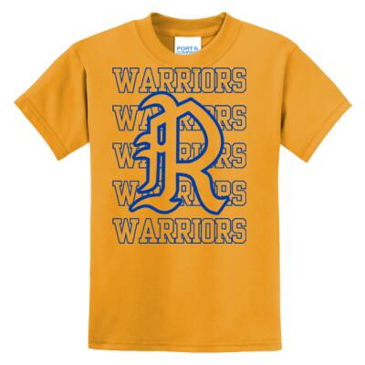 Warriors Script YOUTH Royal Thumbnail