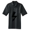 Heavyweight Cotton Pique Polo with Pocket Thumbnail