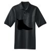Heavyweight Cotton Pique Polo with Pocket Thumbnail