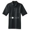 Heavyweight Cotton Pique Polo with Pocket Thumbnail