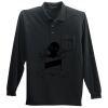 Long Sleeve Silk Touch Polo with Pocket Thumbnail