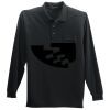 Long Sleeve Silk Touch Polo with Pocket Thumbnail