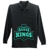 Long Sleeve Silk Touch Polo with Pocket Thumbnail