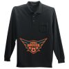 Long Sleeve Silk Touch Polo with Pocket Thumbnail