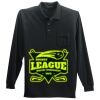 Long Sleeve Silk Touch Polo with Pocket Thumbnail
