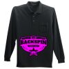 Long Sleeve Silk Touch Polo with Pocket Thumbnail