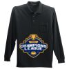 Long Sleeve Silk Touch Polo with Pocket Thumbnail