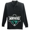 Long Sleeve Silk Touch Polo with Pocket Thumbnail
