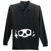 Long Sleeve Silk Touch Polo with Pocket Thumbnail