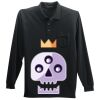 Long Sleeve Silk Touch Polo with Pocket Thumbnail