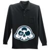 Long Sleeve Silk Touch Polo with Pocket Thumbnail