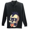 Long Sleeve Silk Touch Polo with Pocket Thumbnail