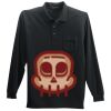 Long Sleeve Silk Touch Polo with Pocket Thumbnail