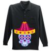 Long Sleeve Silk Touch Polo with Pocket Thumbnail