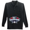 Long Sleeve Silk Touch Polo with Pocket Thumbnail