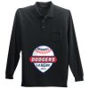 Long Sleeve Silk Touch Polo with Pocket Thumbnail