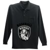 Long Sleeve Silk Touch Polo with Pocket Thumbnail