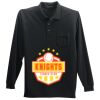Long Sleeve Silk Touch Polo with Pocket Thumbnail