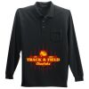 Long Sleeve Silk Touch Polo with Pocket Thumbnail