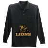 Long Sleeve Silk Touch Polo with Pocket Thumbnail
