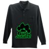 Long Sleeve Silk Touch Polo with Pocket Thumbnail