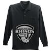 Long Sleeve Silk Touch Polo with Pocket Thumbnail