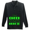Long Sleeve Silk Touch Polo with Pocket Thumbnail