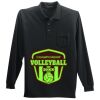 Long Sleeve Silk Touch Polo with Pocket Thumbnail