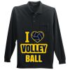 Long Sleeve Silk Touch Polo with Pocket Thumbnail