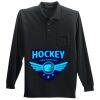 Long Sleeve Silk Touch Polo with Pocket Thumbnail