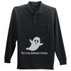 Long Sleeve Silk Touch Polo with Pocket Thumbnail