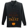 Long Sleeve Silk Touch Polo with Pocket Thumbnail