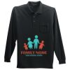 Long Sleeve Silk Touch Polo with Pocket Thumbnail