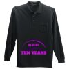 Long Sleeve Silk Touch Polo with Pocket Thumbnail
