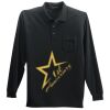 Long Sleeve Silk Touch Polo with Pocket Thumbnail