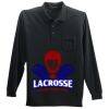 Long Sleeve Silk Touch Polo with Pocket Thumbnail