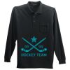 Long Sleeve Silk Touch Polo with Pocket Thumbnail