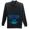 Long Sleeve Silk Touch Polo with Pocket Thumbnail