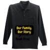 Long Sleeve Silk Touch Polo with Pocket Thumbnail