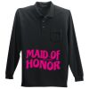 Long Sleeve Silk Touch Polo with Pocket Thumbnail