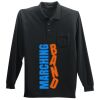 Long Sleeve Silk Touch Polo with Pocket Thumbnail