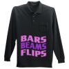 Long Sleeve Silk Touch Polo with Pocket Thumbnail