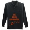Long Sleeve Silk Touch Polo with Pocket Thumbnail