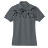 Women's Heavyweight Cotton Pique Polo Thumbnail