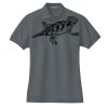 Women's Heavyweight Cotton Pique Polo Thumbnail