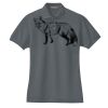 Women's Heavyweight Cotton Pique Polo Thumbnail