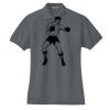 Women's Heavyweight Cotton Pique Polo Thumbnail