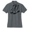 Women's Heavyweight Cotton Pique Polo Thumbnail