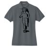 Women's Heavyweight Cotton Pique Polo Thumbnail