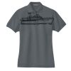 Women's Heavyweight Cotton Pique Polo Thumbnail
